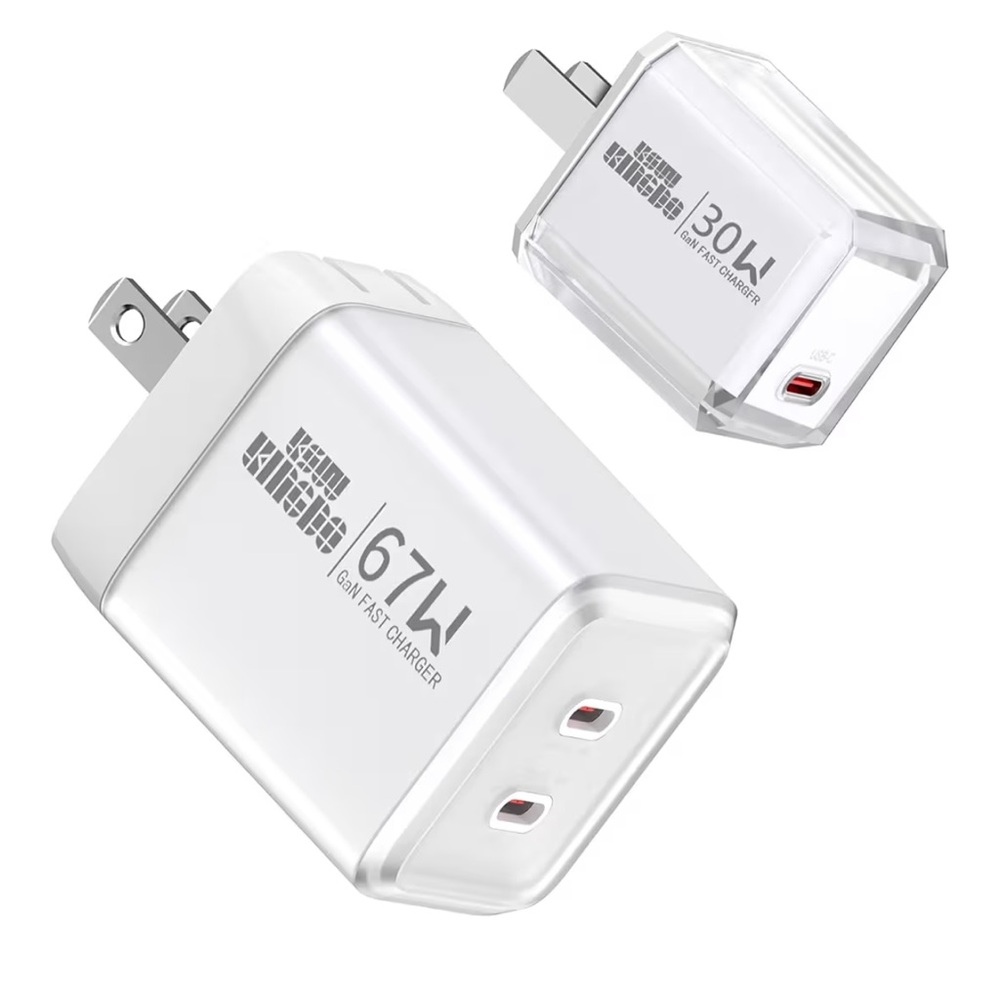 USB C Charger Block,GaN PD 3.0 67W 30W Fast Charging Wall Plug